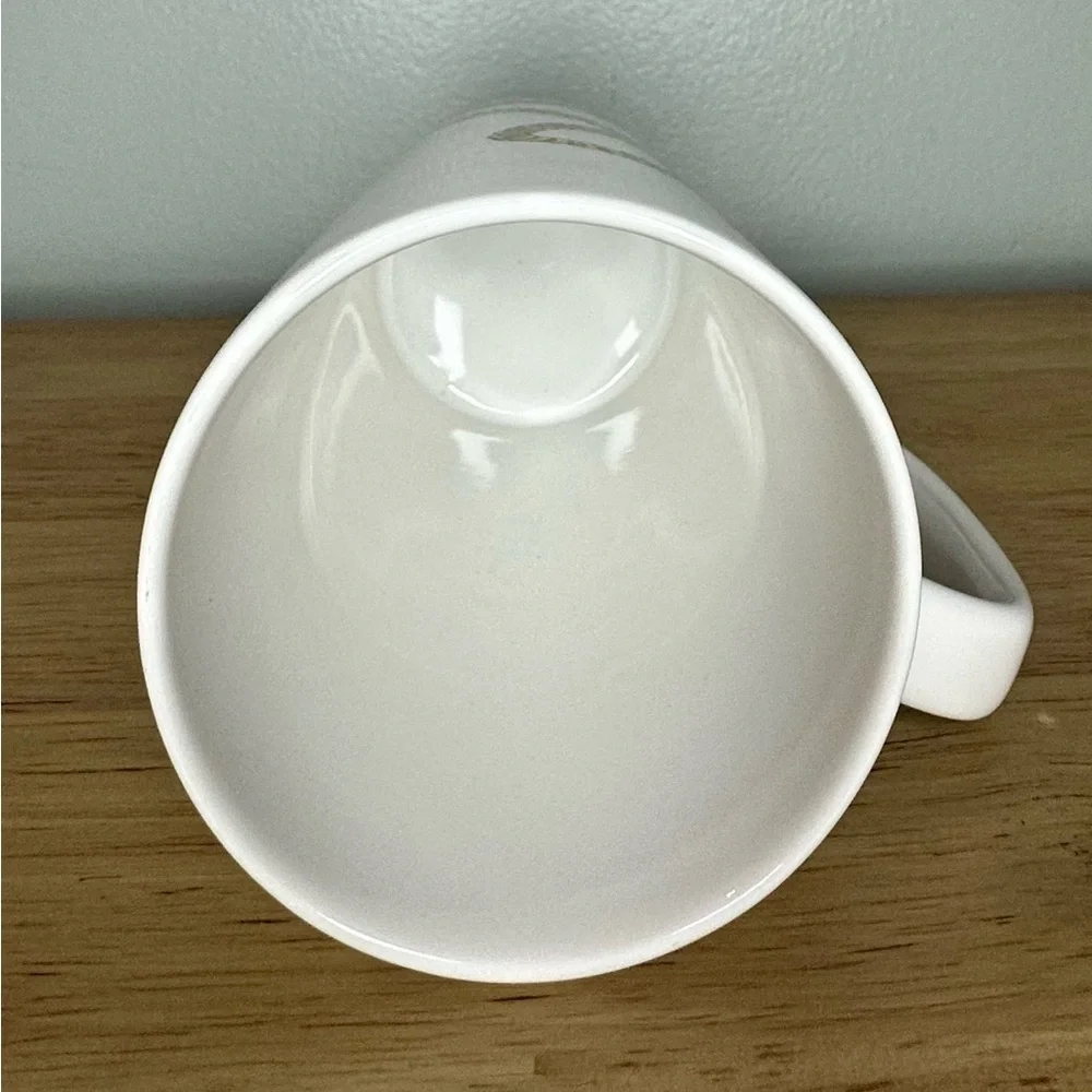 Starbucks 16 oz retro Hello telephone 2015‎ white yellow green coffee mug EUC